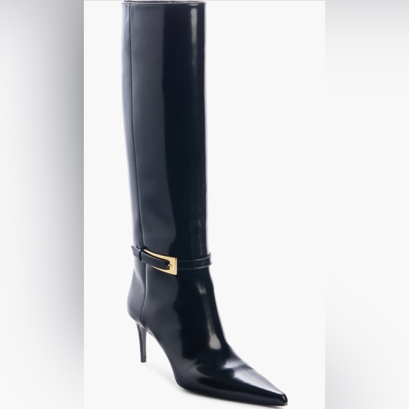 Saint Laurent Knee-High Boots - Picture 1 of 9